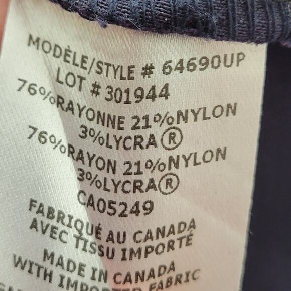 Up! Pants ILLUSION PANT - NAVY - Picture 7 of 8